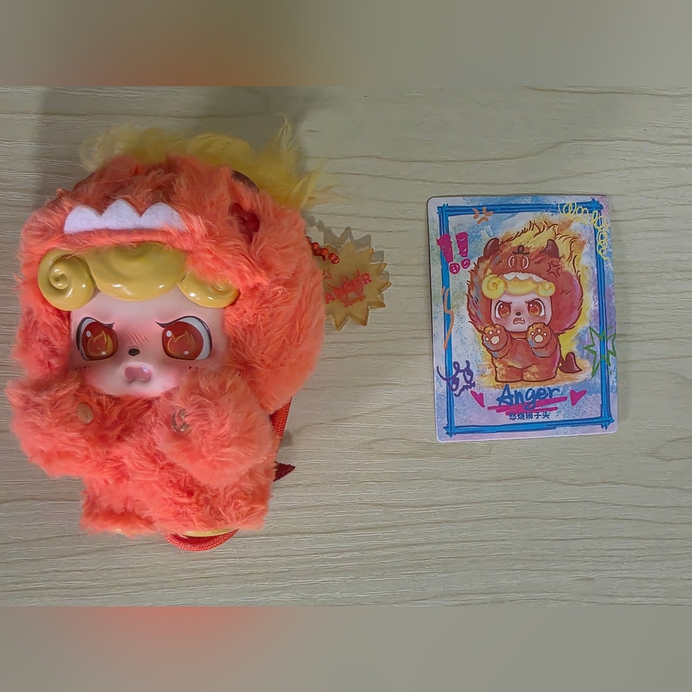 Q Kid Emotional Hairy Monsters Series - Anger